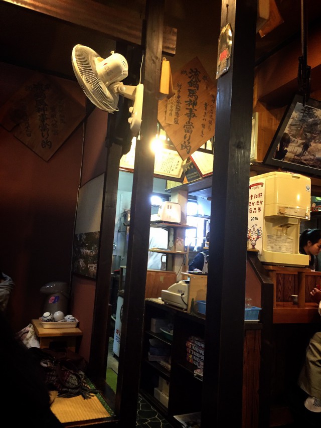 Udon restaurant, Japanese restaurant, Iwami, shimane, Japan